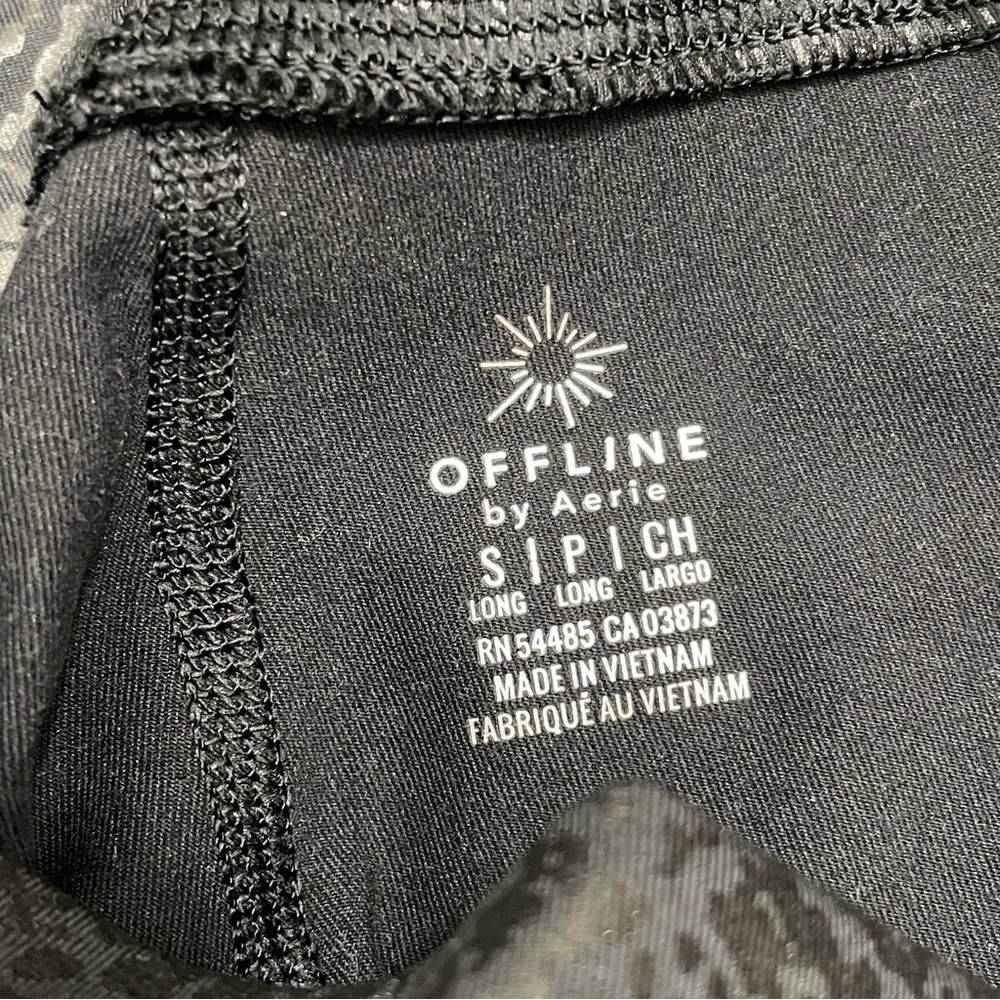 Offline Aerie The Hugger High Waisted Crackle Legging - Picture 8 of 10